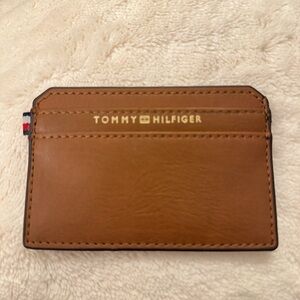 Tommy Hilfiger Tan Card Holder